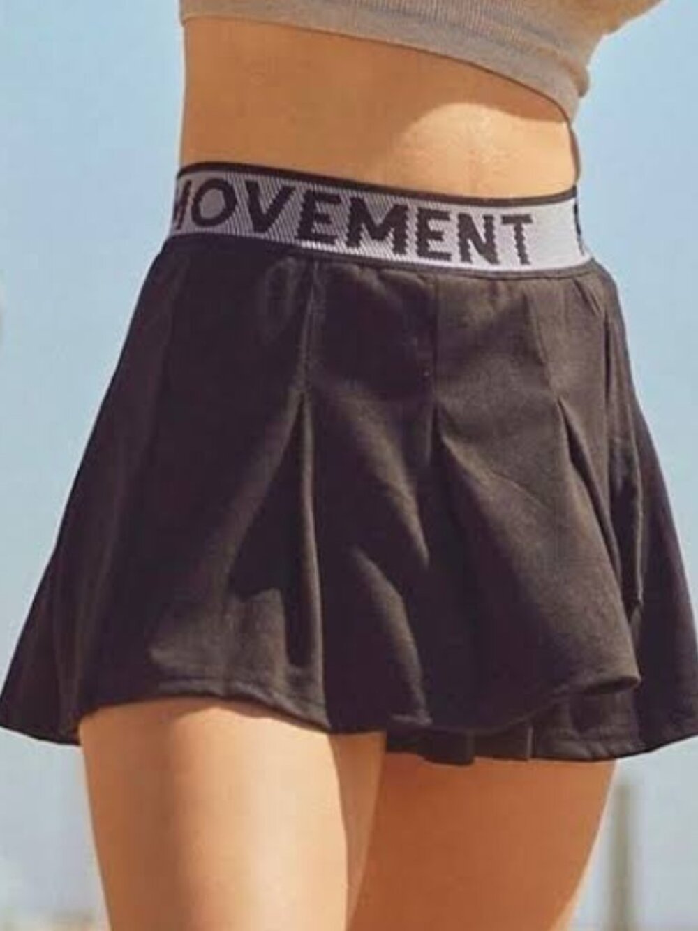 Free People Movement Black Athletic Duo Skirt - FP Movement - Size XS